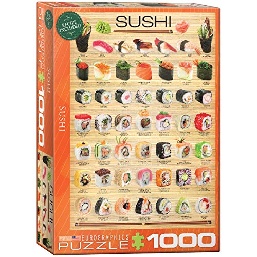 ジグソーパズル 海外製 アメリカ EuroGraphics Sushi Puzzle (1000-Piece) (6000-0597) , Orangeジグソーパズル 海外製 アメリカ｜angelica