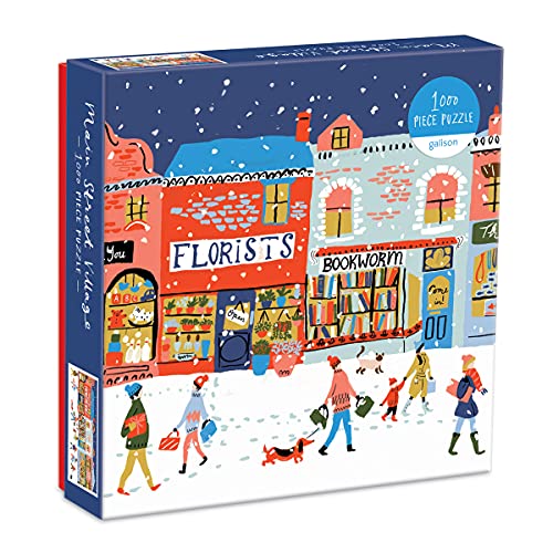 ジグソーパズル 海外製 アメリカ Galison Main Street Village 1000Pc Puzzle, multicolorジグソーパズル 海外製 アメリカ|angelica