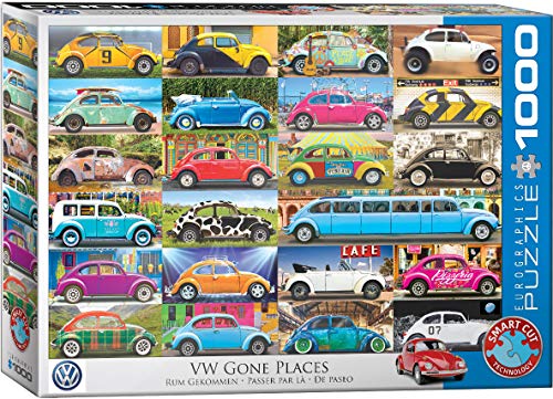 ジグソーパズル 海外製 アメリカ EuroGraphics 5422 Volkswagen Beetle Gone Places Puzzle (1000 Piece)ジグソーパズル 海外製 アメリカ|angelica
