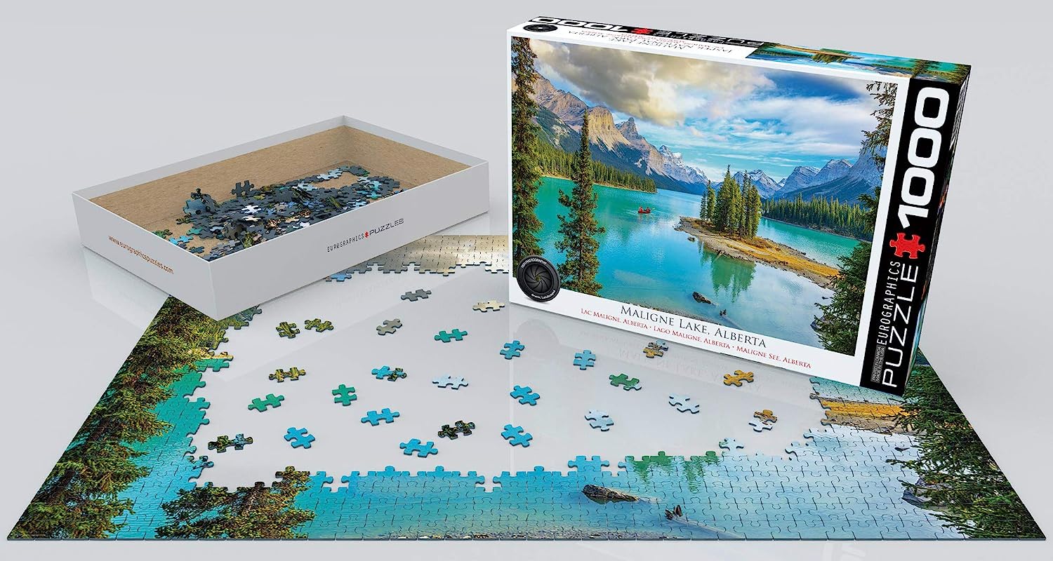 ジグソーパズル 海外製 アメリカ 送料無料 Eurographics Maligne Lake Alberta 1000 Piece Puzzle 6000 5430 ジグソーパズル 海外製 アメリカ Butlerchimneys Com