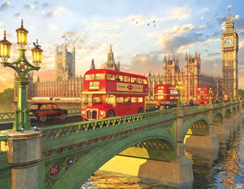 ジグソーパズル 海外製 アメリカ Springbok's 500 Piece Jigsaw Puzzle Westminster Bridge - Made in USAジグソーパズル 海外製 アメリカ|angelica