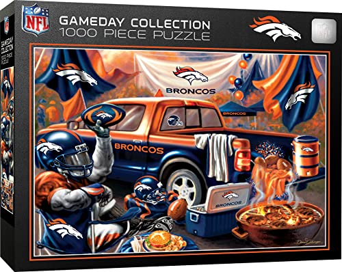 ジグソーパズル 海外製 アメリカ MasterPieces - 1000 Piece Jigsaw Puzzle, NFL Denver Broncos, Fun for Adults and Family, Non-Glare Finish, 19.25"x26.75"ジグソーパズル 海外製 アメリカ｜angelica