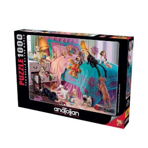 ジグソーパズル 海外製 アメリカ Anatolian Puzzle - Naughty Puppies, 1000 Piece Jigsaw Puzzle, Code: 1064ジグソーパズル 海外製 アメリカ｜angelica
