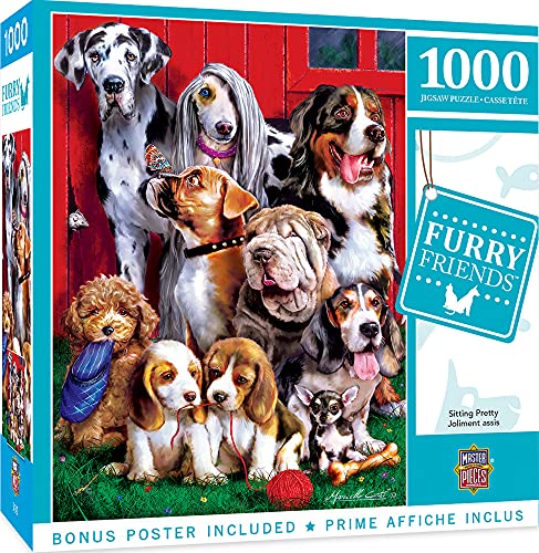 ジグソーパズル 海外製 アメリカ MasterPieces 1000 Piece Jigsaw Puzzle for Adults, Family, Or Youth - Sitting Pretty - 19.25"x26.75"ジグソーパズル 海外製 アメリカ|angelica