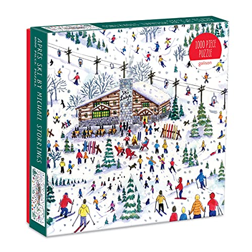 ジグソーパズル 海外製 アメリカ Michael Storrings Apres Ski 1000 Piece Puzzleジグソーパズル 海外製 アメリカ｜angelica