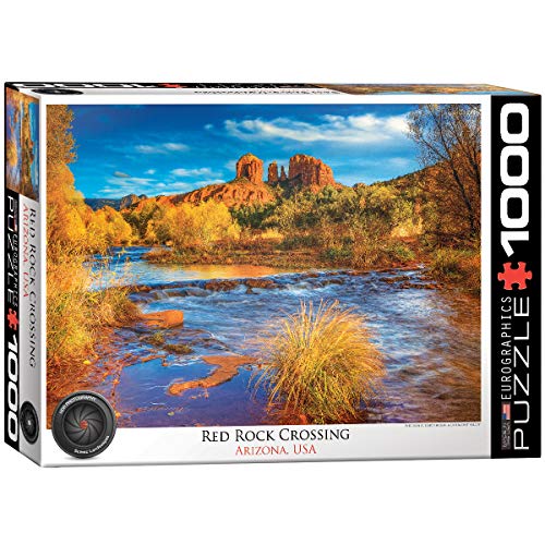 ジグソーパズル 海外製 アメリカ EuroGraphics Red Rock Crossing, AZ 1000-Piece Puzzleジグソーパズル 海外製 アメリカ｜angelica