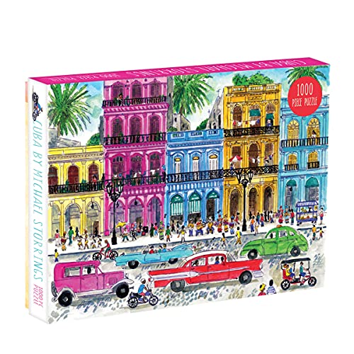 ジグソーパズル 海外製 アメリカ Galison - Michael Storrings Cuba 1000 Piece Jigsaw Puzzle for Adultsジグソーパズル 海外製 アメリカ｜angelica