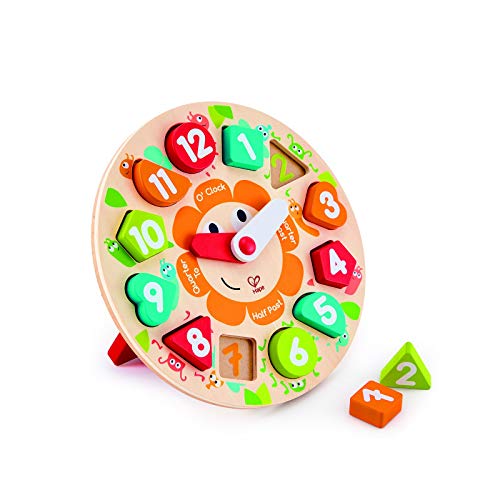 ジグソーパズル 海外製 アメリカ Hape Chunky Clock Puzzleジグソーパズル 海外製 アメリカ｜angelica