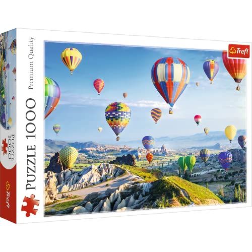 ジグソーパズル 海外製 アメリカ Trefl View of Cappadocia 1000 Piece Jigsaw Puzzle Red 27"x19" Print, DIY Puzzle, Creative Fun, Classic Jigsaw for Adults and Children from 14 Years Oldジグソーパズル 海外製 アメリカ｜angelica