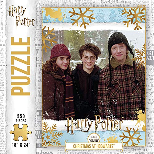 ジグソーパズル 海外製 アメリカ Harry Potter Christmas in The Wizarding World 500Piece Premium Puzzle | Official Harry Potter Merchandise | Jigsaw Puzzlesジグソーパズル 海外製 アメリカ|angelica