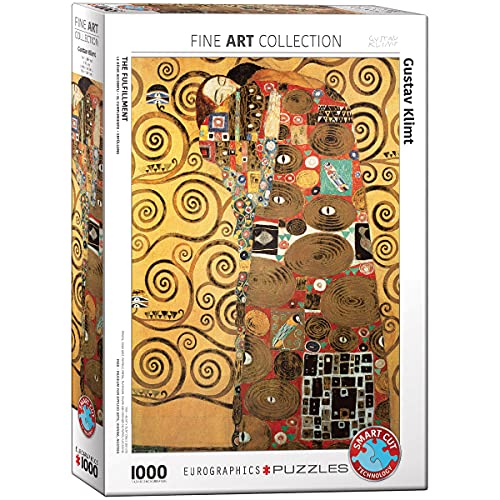 ジグソー謎謎 海外製 貨物輸送無料 Eurographics The Fulfillment By Gustav Klimt 1000 Piece Puzzleジグソーパズル 海外製 アメリカ Barlo Com Br