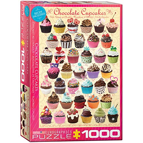 ジグソーパズル 海外製 アメリカ EuroGraphics Chocolate Cupcakes Puzzle (1000-Piece)ジグソーパズル 海外製 アメリカ｜angelica