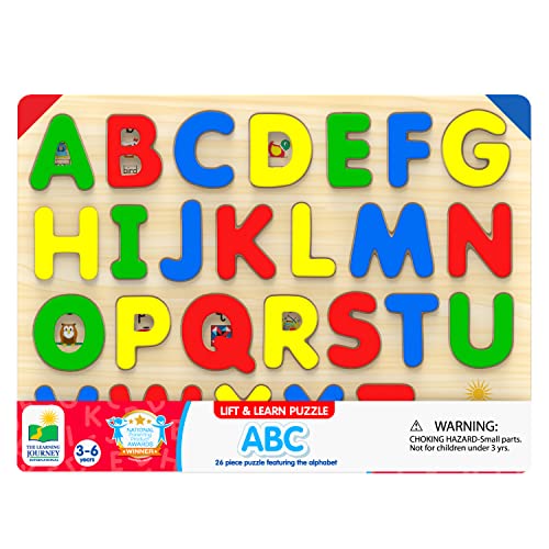 ジグソーパズル 海外製 アメリカ The Learning Journey: Lift & Learn ABC Puzzle - Alphabet Puzzles for Toddlers - Preschool Games & Activities for Children Ages 3-6 Years (26 Pieces)ジグソーパズル 海外製 アメリカ｜angelica