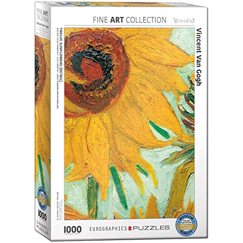 ジグソーパズル 海外製 アメリカ Sunflowers by Vincent Van Gogh 1000-Piece Puzzleジグソーパズル 海外製 アメリカ|angelica