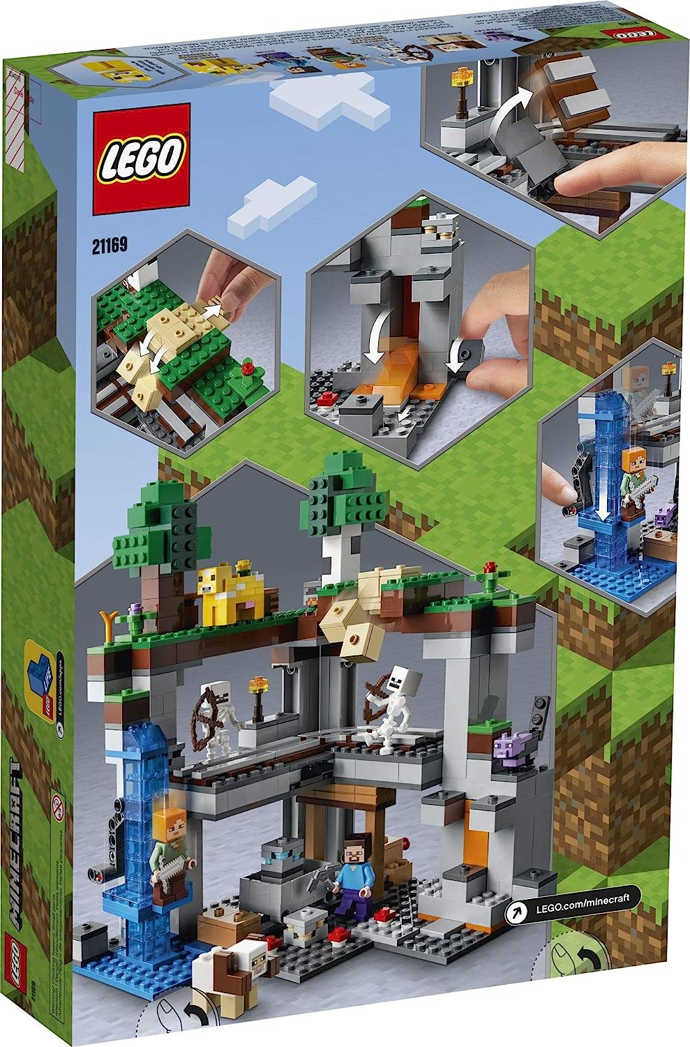 開店祝い レゴ マインクラフト Lego Minecraft The First Adventure Hands On Minecraft Playset Fun Toy Featuring Steve Alex A Skeleton Dyed Cat Moobloom And Horned Sheep New 21 542 Pieces レゴ マインクラフトw Seal限定商品 Kastor Rs