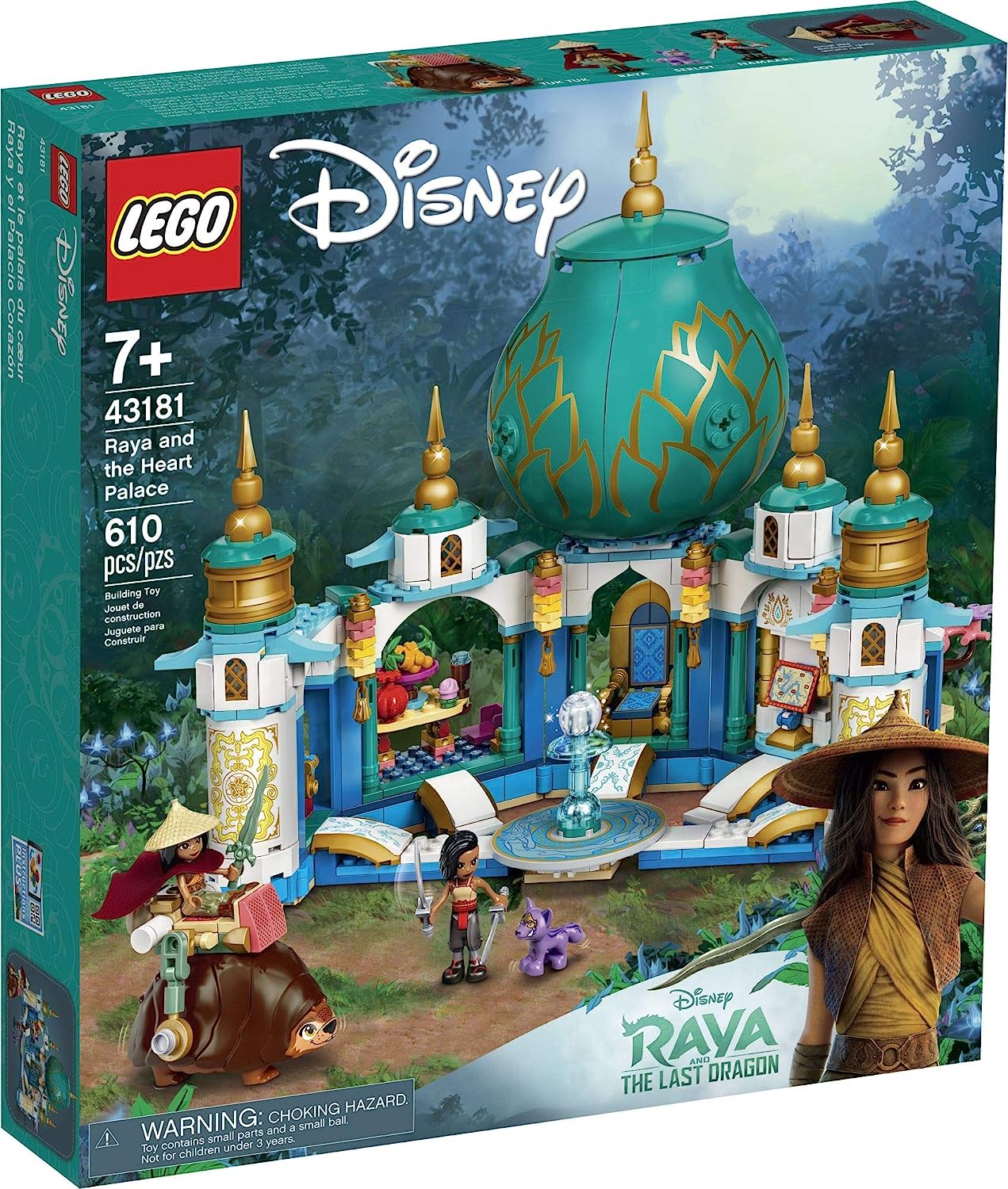 レゴ 送料無料 Lego Disney Raya And The Heart Palace Imaginative Toy Building Kit Makes A Unique Disney Gift For Kids Who Love Palaces And Adventures With Disney Characters New 21 610