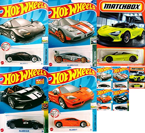 ホットウィール マテル ミニカー Version ホットウイール 2ホットウィール Wheels Hot Bundle Set 5 McLaren