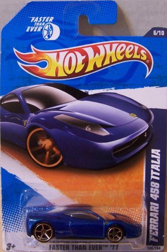 楽天市場】ホットウィール Hot Wheels フェラーリ 458 イタリア 2010