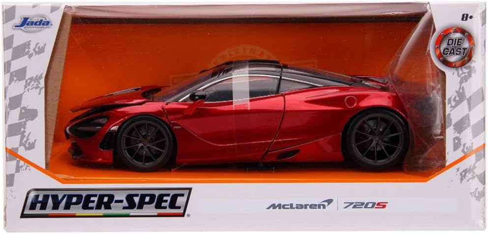 ジャダトイズ ミニカー ダイキャスト アメリカ 【送料無料】Hyperspec 1:24 McLaren 720S Die-cast Car Red, Toys for Kids and Adultsジャダトイズ ミニカー ダイキャスト アメリカ