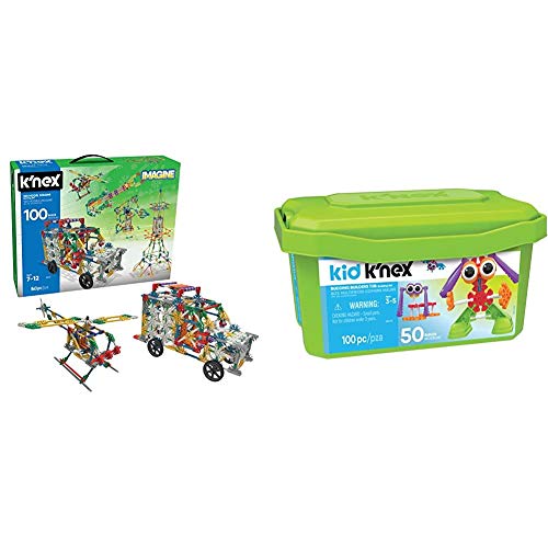 大流行中 ケネックス 知育玩具 パズル ブロック K Nex 100 Model Imagine Building Set Amazon Exclusive Budding Builders Building Set 100 Pieces Ages 3 And Up Preschool Educational Toyケネックス 知育玩具 パズル