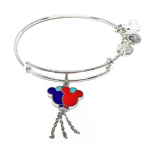 代引不可 アレックスアンドアニ アメリカ アクセサリー ブランド かわいい 送料無料 Alex And Ani Disney Parks Mickey Mouse Balloons Charm Bracelet Jewelry Gift Silver Finish アレックスアンドアニ アメリカ アクセサリー ブランド かわいい 安い Www