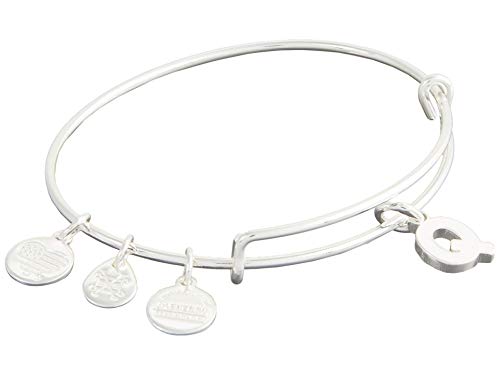 アレックスアンドアニ アメリカ アクセサリー ブランド かわいい Alex and Ani Initial Q Charm Bangleアレックスアンドアニ アメリカ アクセサリー ブランド かわいい|angelica