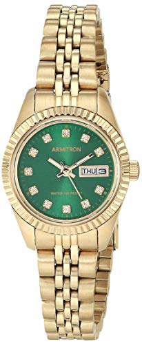 腕時計 アーミトロン レディース Armitron Women's Genuine Crystal Accented Bracelet Watch, 75/2475腕時計 アーミトロン レディース|angelica