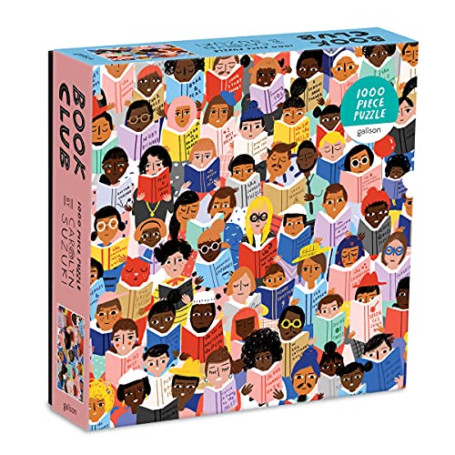 ジグソーパズル 海外製 アメリカ Galison - Book Club 1000 Piece Jigsaw Puzzle for Adultsジグソーパズル 海外製 アメリカ|angelica