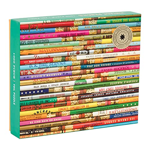 ジグソーパズル 海外製 アメリカ Galison Phat Dog Vintage Library 1000 Piece Jigsaw Puzzle for Adults and Families, Foil Stamped Challenging Puzzle Adds A Vibrant Pop of Color (735353255)ジグソーパズル 海外製 アメリカ｜angelica