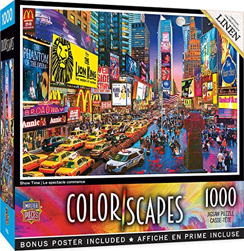 ジグソーパズル 海外製 アメリカ MasterPieces 1000 Piece Jigsaw Puzzle for Adults, Family, Or Youth - Show Time - 19.25"x26.75"ジグソーパズル 海外製 アメリカ｜angelica