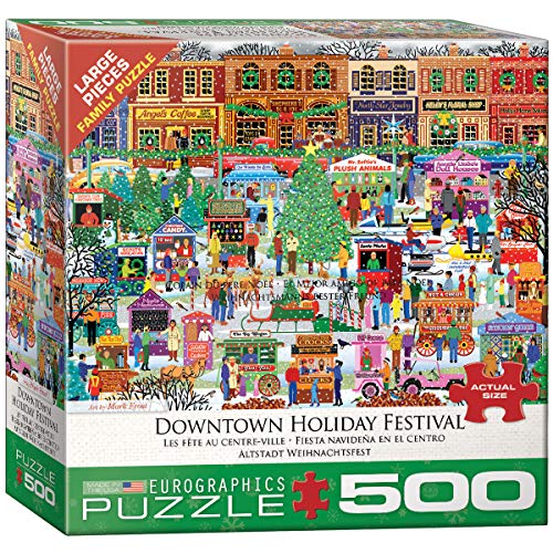 ジグソーパズル 海外製 アメリカ Downtown Holiday Festivalジグソーパズル 海外製 アメリカ｜angelica