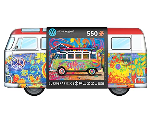 ジグソーパズル 海外製 アメリカ EuroGraphics VW Wave Hopper 550-Piece Puzzle in Collectible Tin with Posterジグソーパズル 海外製 アメリカ|angelica