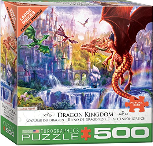 ジグソーパズル 海外製 アメリカ EuroGraphics (EURHR Dragon Kingdom 500Piece Puzzle 500Piece Jigsaw Puzzleジグソーパズル 海外製 アメリカ|angelica