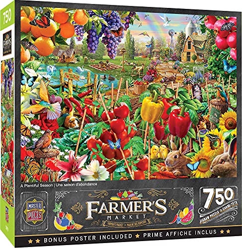 ジグソーパズル 海外製 アメリカ Masterpieces 750 Piece Jigsaw Puzzle for Adults and Family - A Plentiful Season - 18"x24"ジグソーパズル 海外製 アメリカ|angelica