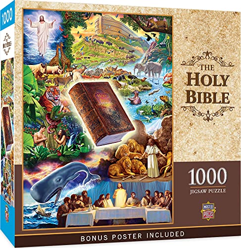 ジグソーパズル 海外製 アメリカ MasterPieces 1000 Piece Jigsaw Puzzle for Adults, Family, Or Youth - Bible Stories - 19.25"x26.75"ジグソーパズル 海外製 アメリカ|angelica