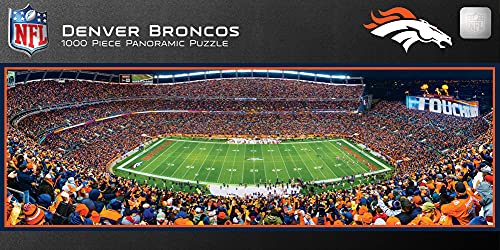 ジグソーパズル 海外製 アメリカ MasterPieces 1000 Piece Sports Jigsaw Puzzle - NFL Denver Broncos Center View Panoramic - 13"x39"ジグソーパズル 海外製 アメリカ|angelica