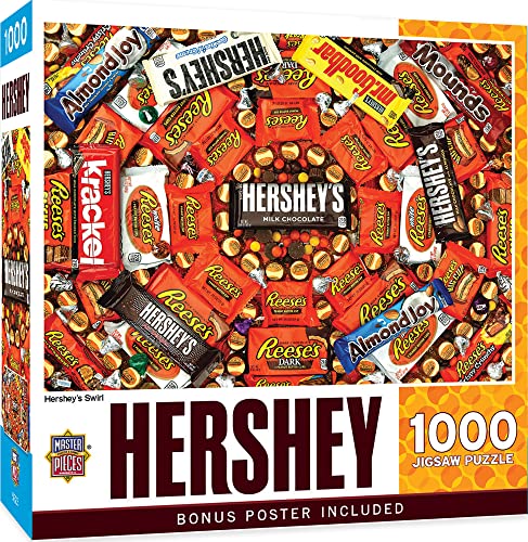 ジグソーパズル 海外製 アメリカ MasterPieces 1000 Piece Jigsaw Puzzle for Adults, Family, Or Youth - Hershey's Swirl - 19.25"x26.75"ジグソーパズル 海外製 アメリカ|angelica