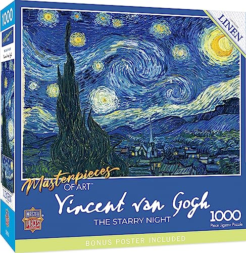 ジグソーパズル 海外製 アメリカ MasterPieces 1000 Piece Jigsaw Puzzle for Adults, Family, Or Youth - Starry Night - 19.25" x26.75ジグソーパズル 海外製 アメリカ|angelica