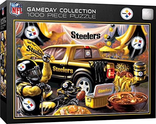 ジグソーパズル 海外製 アメリカ Masterpieces 1000 Piece Steelers Puzzle ? Officially Licensed NFL Pittsburgh Steelers Jigsaw for Adults and Family ? Non-Glare Finish, Eco-Friendly, Collectible Game Day Puzzleジグソーパズル 海外製 アメリカ｜angelica 13,095円