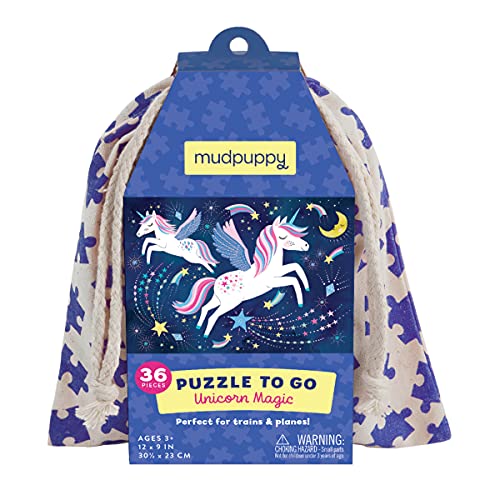 ジグソーパズル 海外製 アメリカ Mudpuppy Unicorn Magic ? 36 Piece Puzzle to Go Featuring Sparkly Magical Unicorns Perfect Travel Activity for Children Ages 3 and Upジグソーパズル 海外製 アメリカ|angelica