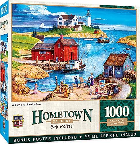 ジグソーパズル 海外製 アメリカ MasterPieces 1000 Piece Jigsaw Puzzle for Adults, Family, Or Youth - Ladium Bay - 19.25"x26.75"ジグソーパズル 海外製 アメリカ｜angelica 13,046円