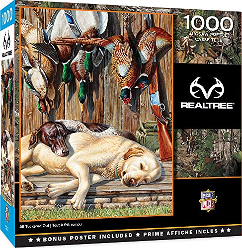 ジグソーパズル 海外製 アメリカ MasterPieces 1000 Piece Jigsaw Puzzle For Adults, Family, Or Youth - All Tuckered Out - 19.25"x26.75"ジグソーパズル 海外製 アメリカ｜angelica