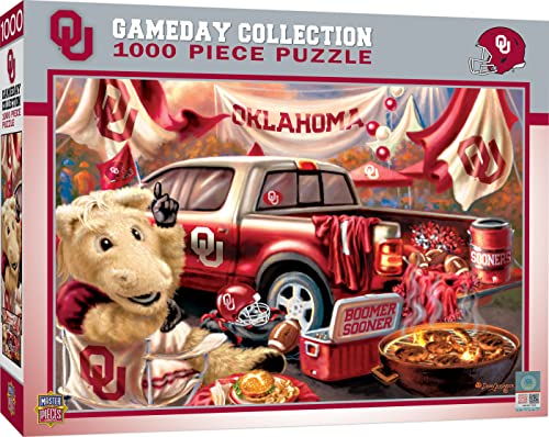 ジグソーパズル 海外製 アメリカ MasterPieces 1000 Piece Jigsaw Puzzle for Adults - NCAA Oklahoma Sooners Gameday - 19.25"x26.75"ジグソーパズル 海外製 アメリカ|angelica
