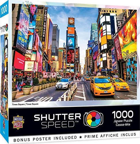 ジグソーパズル 海外製 アメリカ Masterpieces 1000 Piece Jigsaw Puzzle For Adults, Family, Or Kids - Times Square - 19.25"x26.75"ジグソーパズル 海外製 アメリカ|angelica