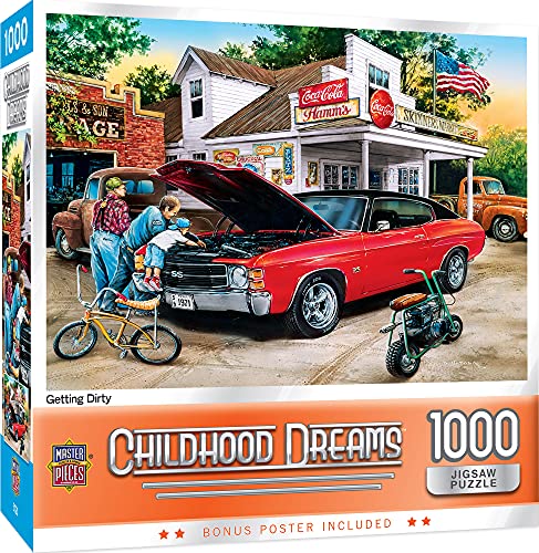 ジグソーパズル 海外製 アメリカ MasterPieces - 1000 Piece Jigsaw Puzzle, Getting Dirty, Fun for Adults, Family, Kids, Matte Finish, 19.25" x 26.75"ジグソーパズル 海外製 アメリカ｜angelica