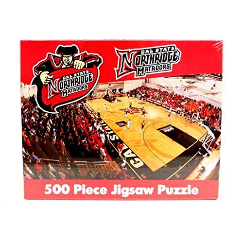 ジグソーパズル 海外製 アメリカ NCAA Cal State Northridge Matadors Unisex 500-Piece Stadium Jigsaw Puzzle, Team Color, 500-Pieceジグソーパズル 海外製 アメリカ｜angelica