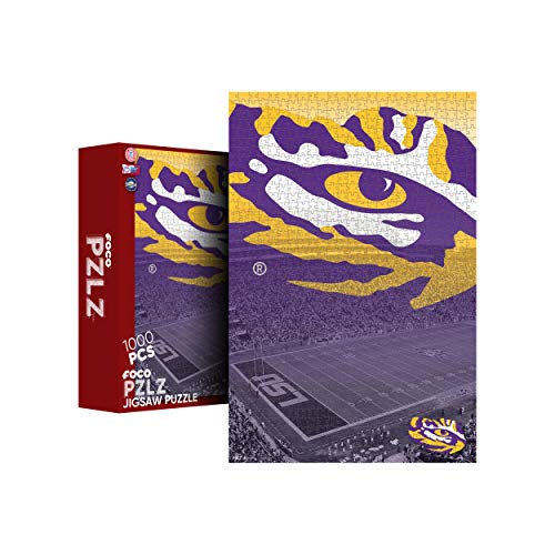 ジグソーパズル 海外製 アメリカ FOCO LSU Tigers NCAA Tiger Stadium 1000 Piece Jigsaw PZLZジグソーパズル 海外製 アメリカ｜angelica