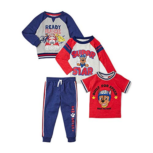 人気特価激安 パウパトロール アメリカ直輸入 子供服 キッズ ファッション Nickelodeon Paw Patrol Toddler Boys Hoodie Top Sweatpants 4 Pack Set 2tパウパトロール アメリカ直輸入 子供服 キッズ ファッション Angelica ポイント10倍 Www World Of
