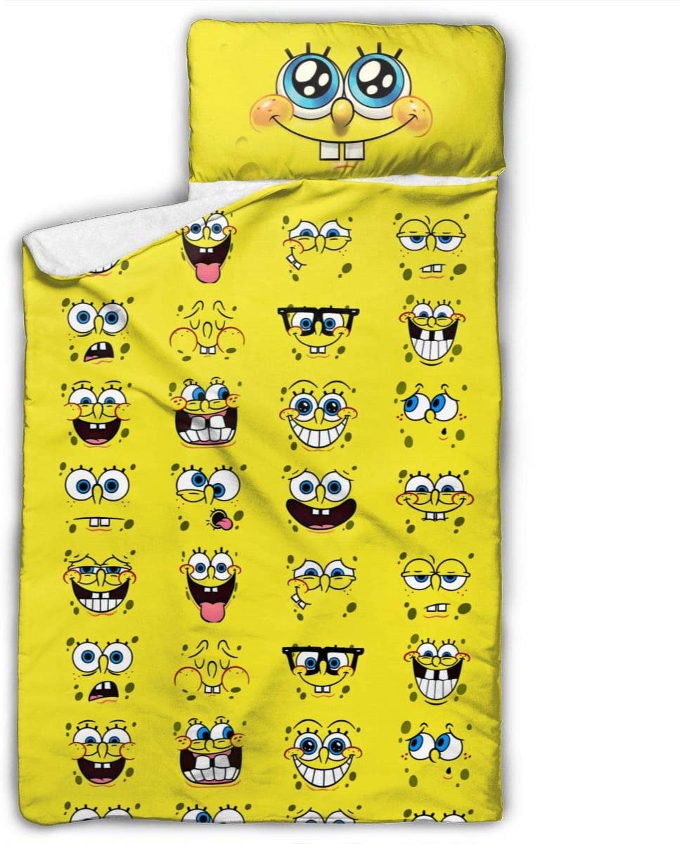 在庫有 スポンジボブ カートゥーンネットワーク Spongebob キャラクター アメリカ限定多数 Asdfghur5 Spongebob Toddler Nap Mat With Soft Microfiber For Preschool Daycスポンジボブ カートゥーンネットワーク Spongebob キャラクター アメリカ限定多数 正規品