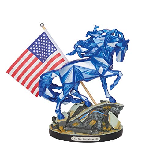 エネスコ Enesco ワイルドブルー 9/11を忘れない トレイル・オブ・ペインテッド・ポニー Trail of Painted Ponies 約24浪華節的 6008368 室内装飾 飾りつけ